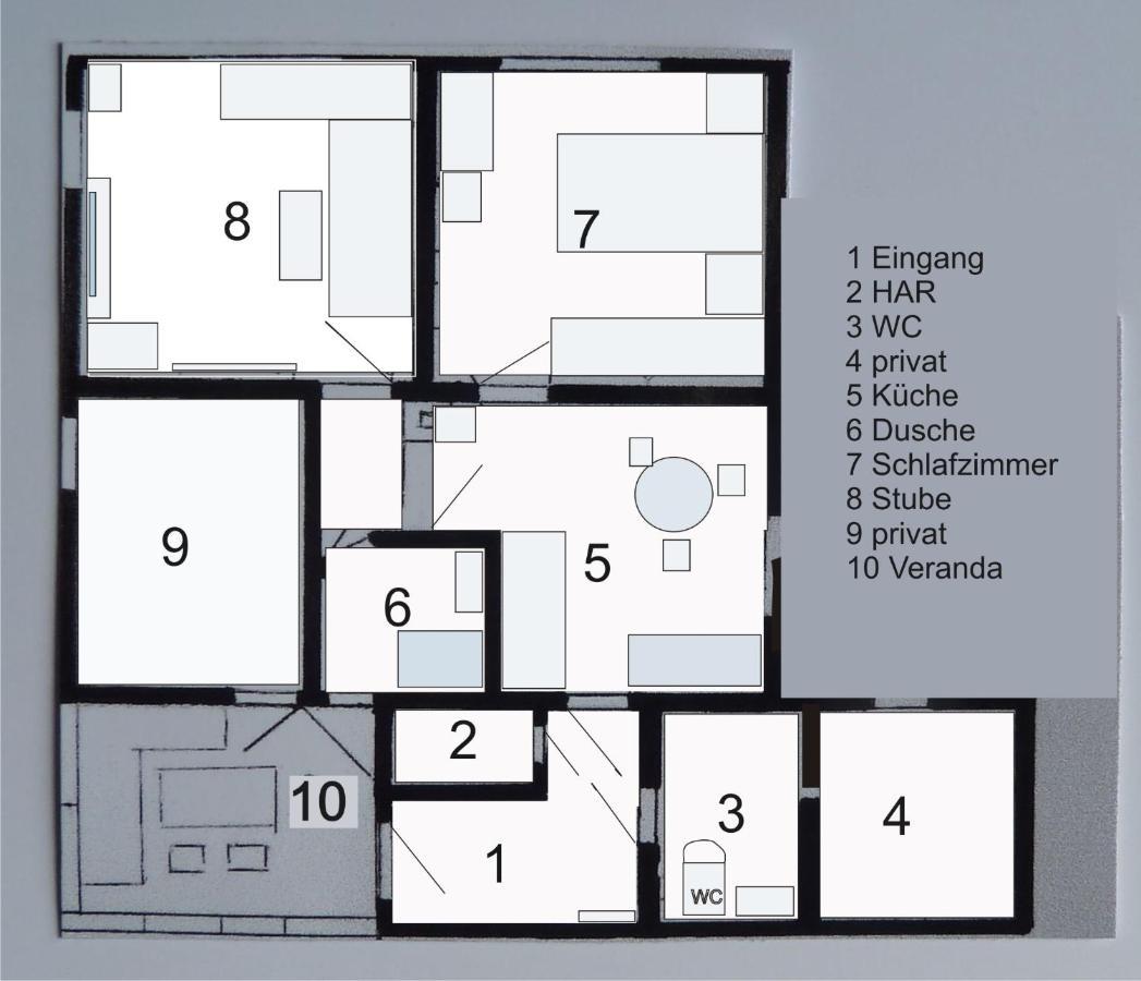 Ferienwohnung Bradsch Ilmenau Eksteriør bilde